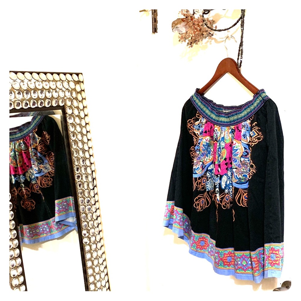 A Beautiful Greek style dramatic elaborate skirt.